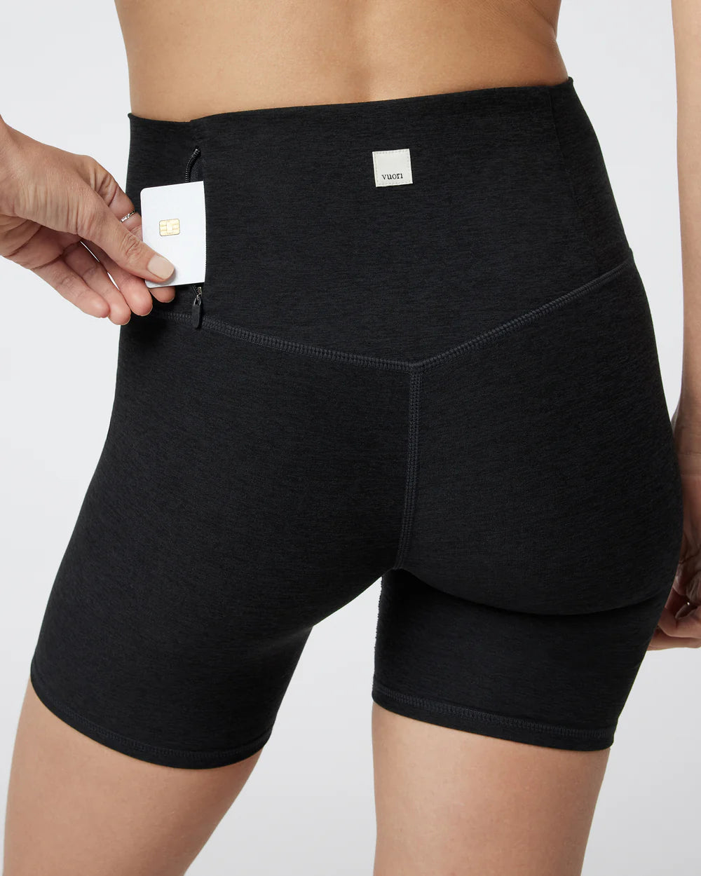 Vuori Clean Elevation Shorty - Black Heather