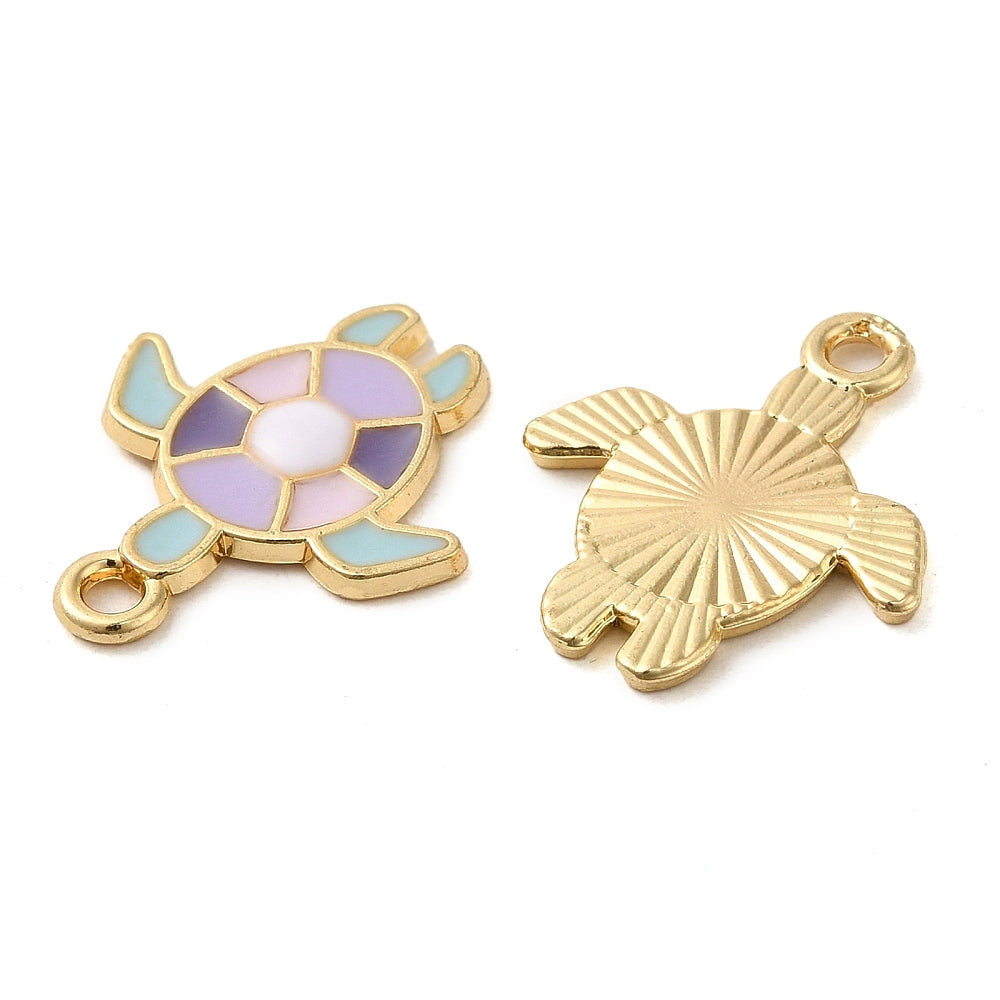 Enamel Sea Turtle Charm