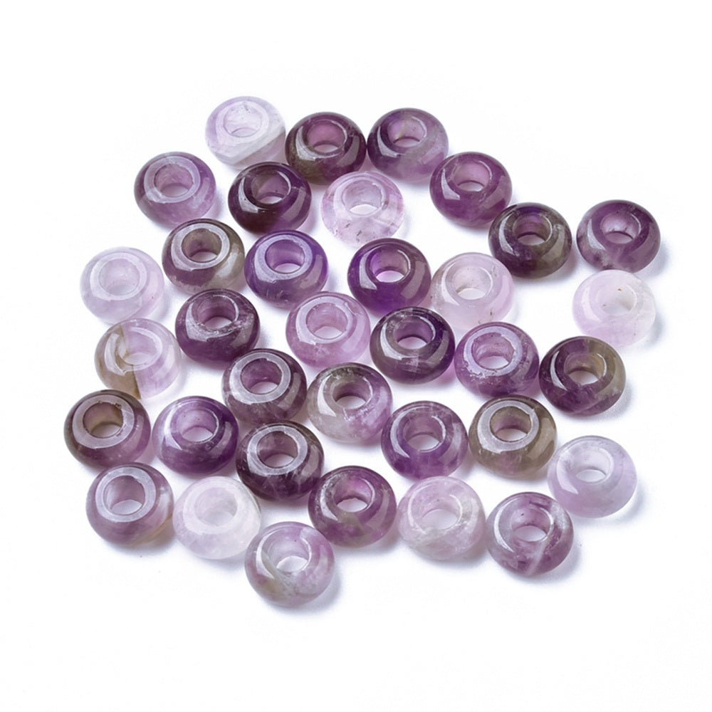 Natural Amethyst Gemstone Charm