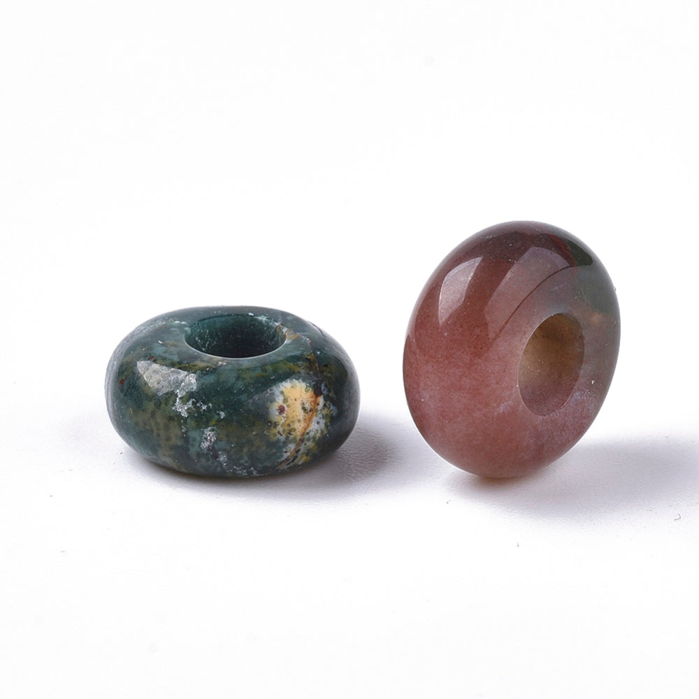 Natural Indian Agate Gemstone Charm