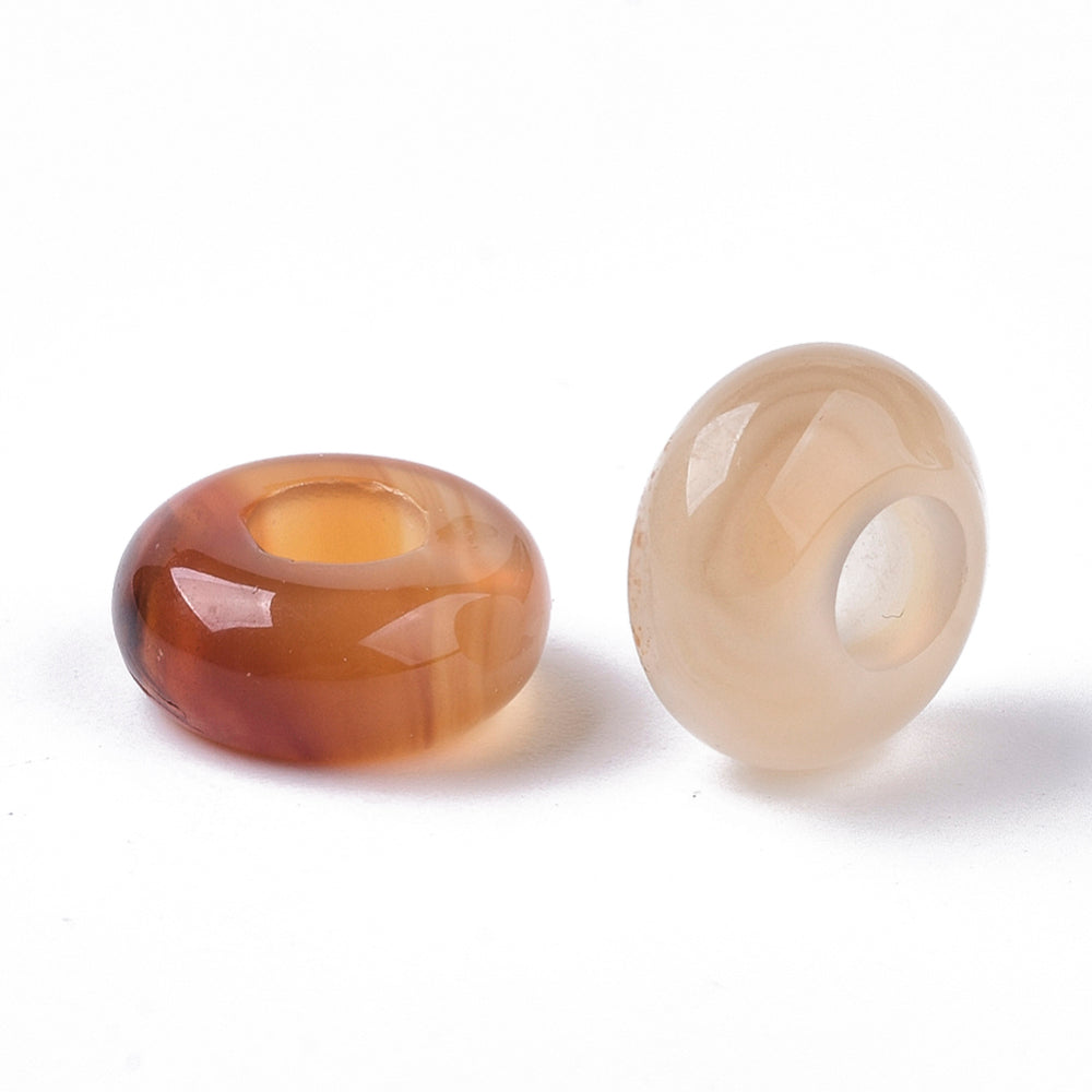 Natural Agate Gemstone Charm