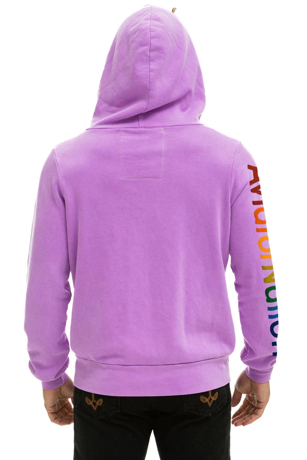 Aviator Nation Unisex Hoodie - Neon Purple