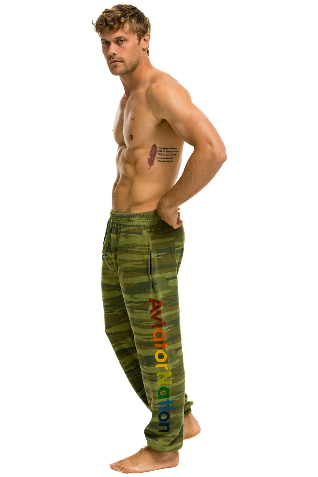 Aviator Nation Men's Sweatpants - Camo