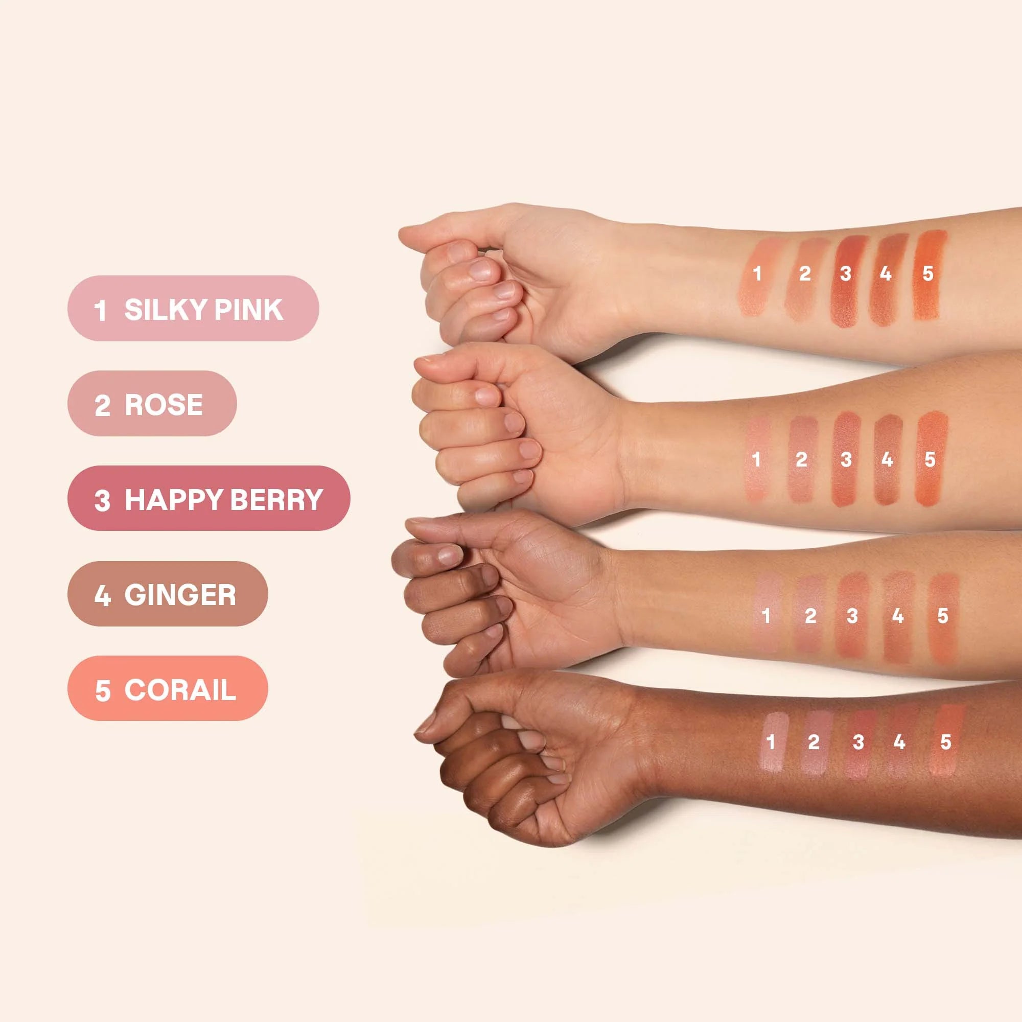 Attitude Oceanly™ Cream Blush Stick - Happy Berry