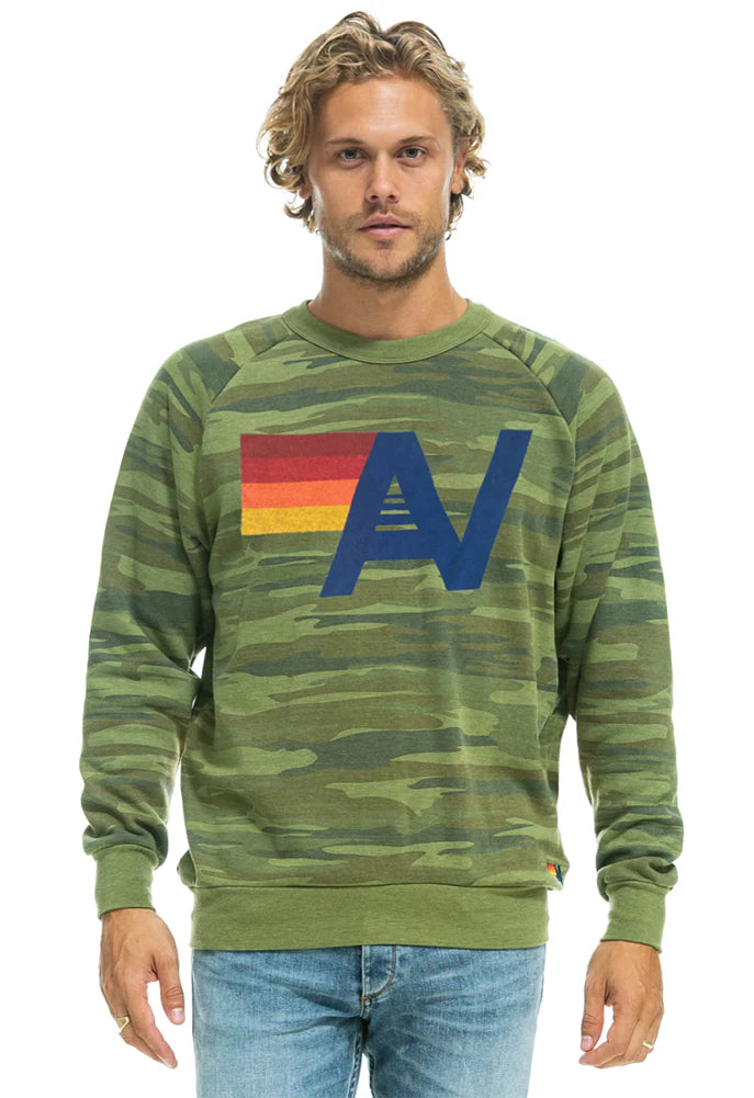Aviator Nation Unisex Crew Sweatshirt - Camo