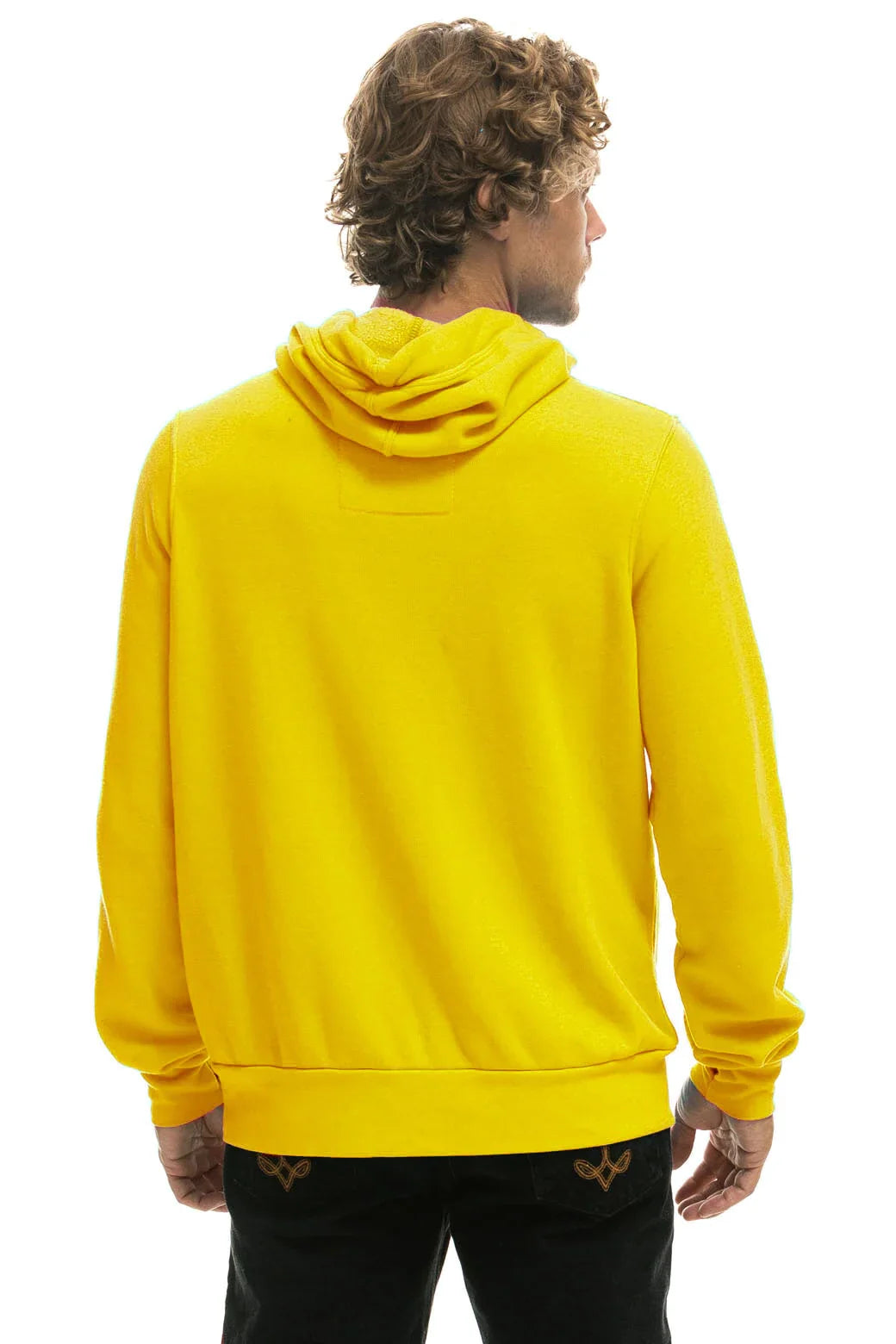 Aviator Nation Unisex Ninja Pullover Hoodie - Lemon