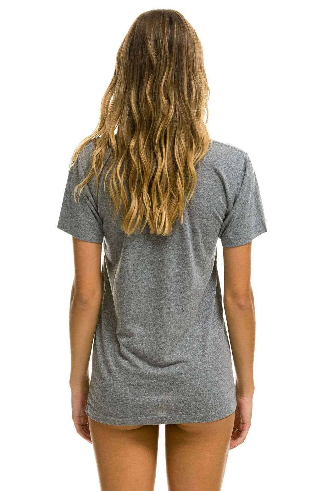 Aviator Nation Unisex Logo Tee - Heather Grey