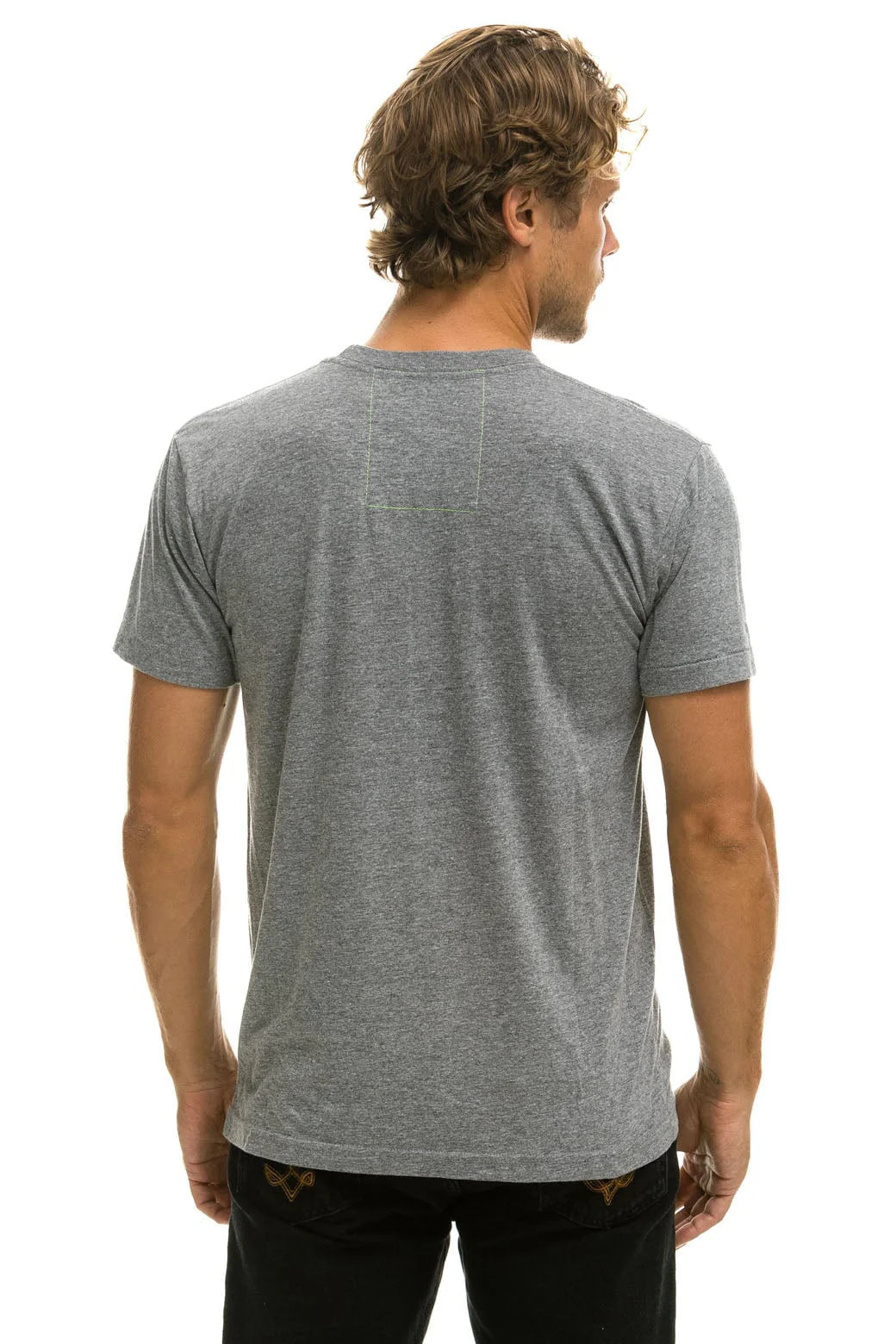 Aviator Nation Unisex Logo Tee - Heather Grey