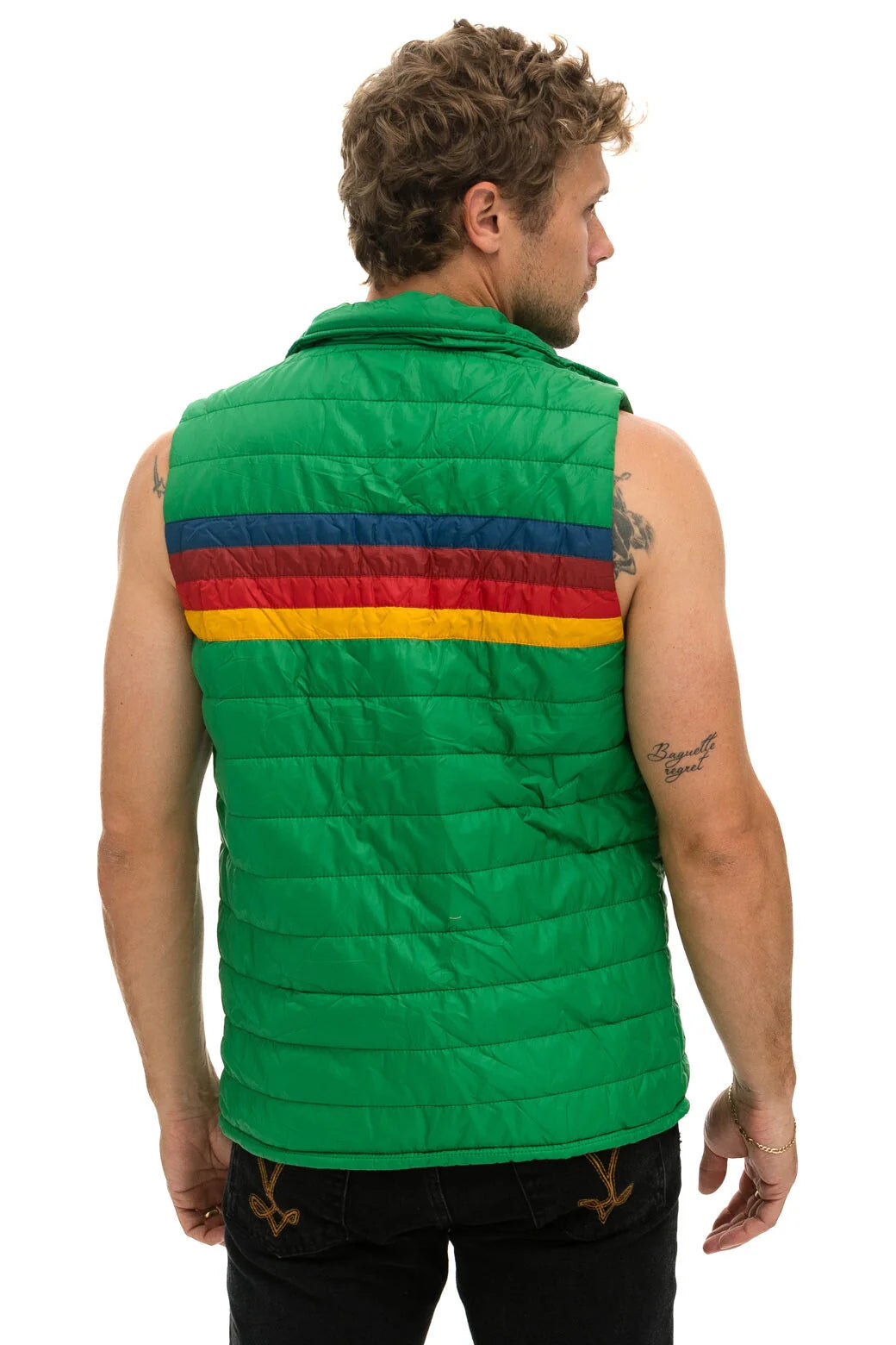 Aviator Nation Men's 4 Stripe Vest - Amazon