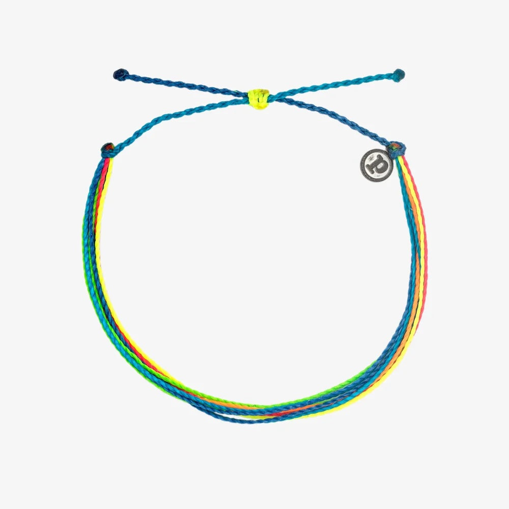 Pura Vida 'Neon Shoreline' Anklet