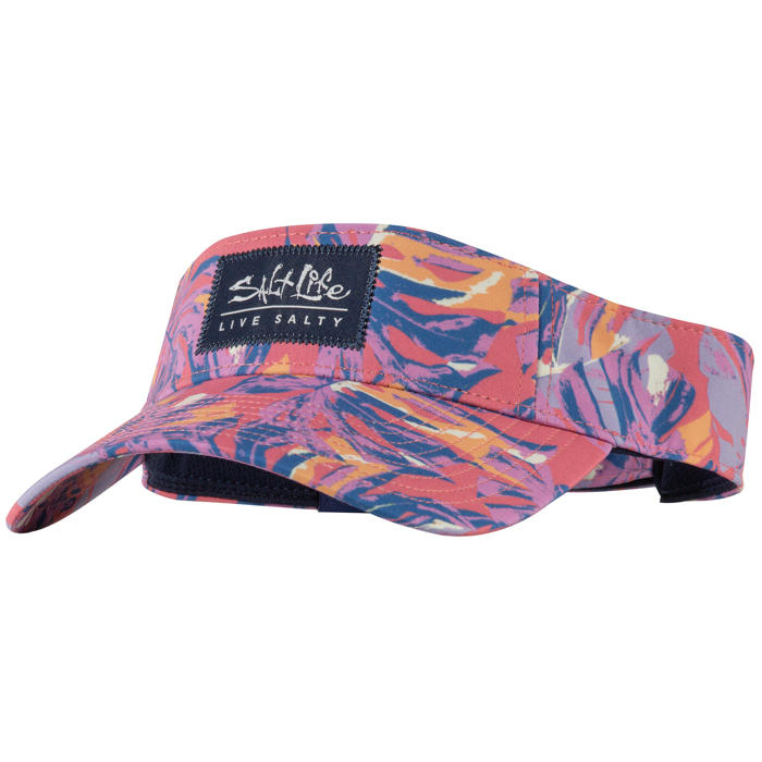 Salt Life 'Loungin' Visor - Pink Punch