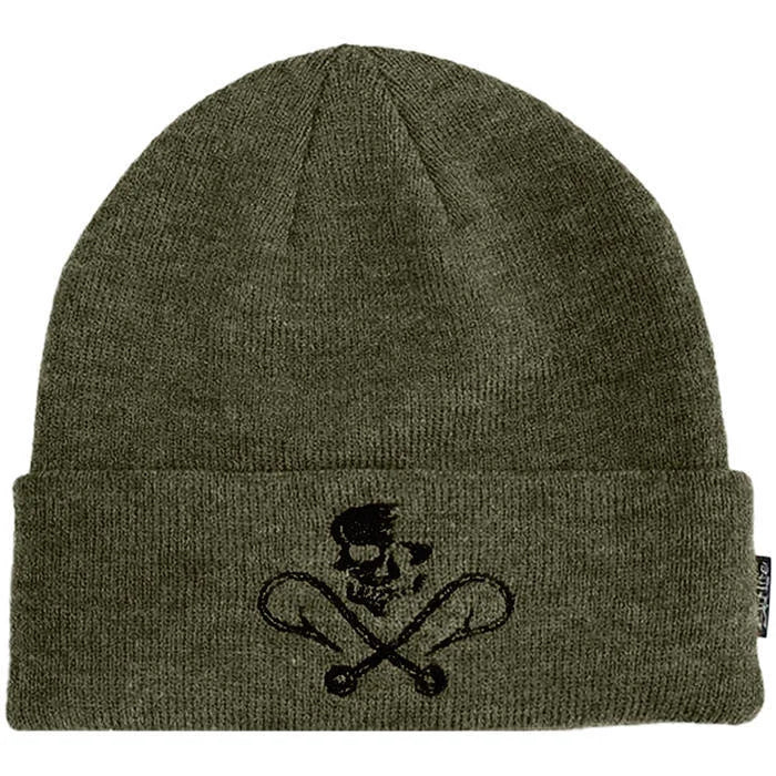 Salt Life 'Skull and Hooks' Beanie - Loden