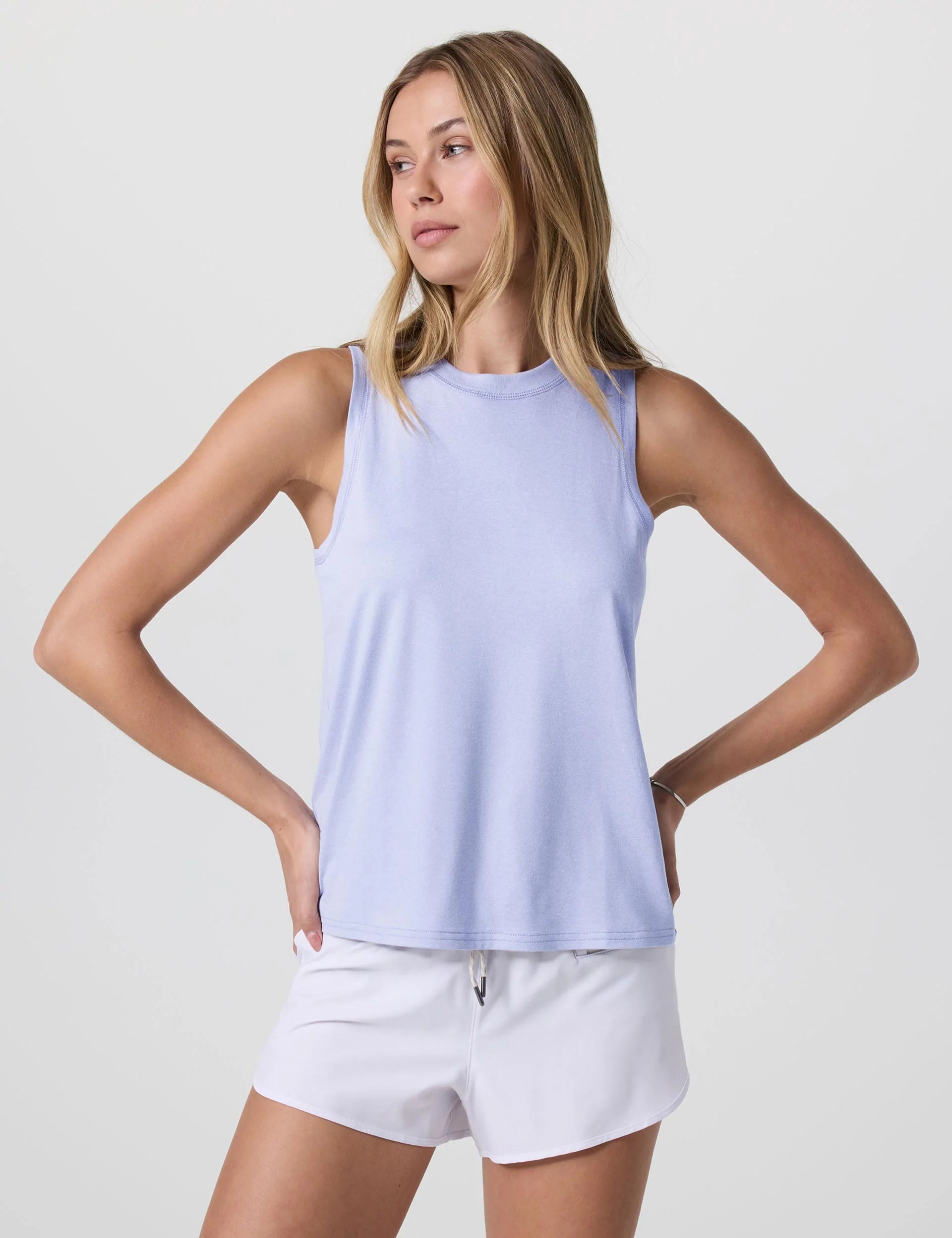 Vuori Energy Top Long - Lavender Mist