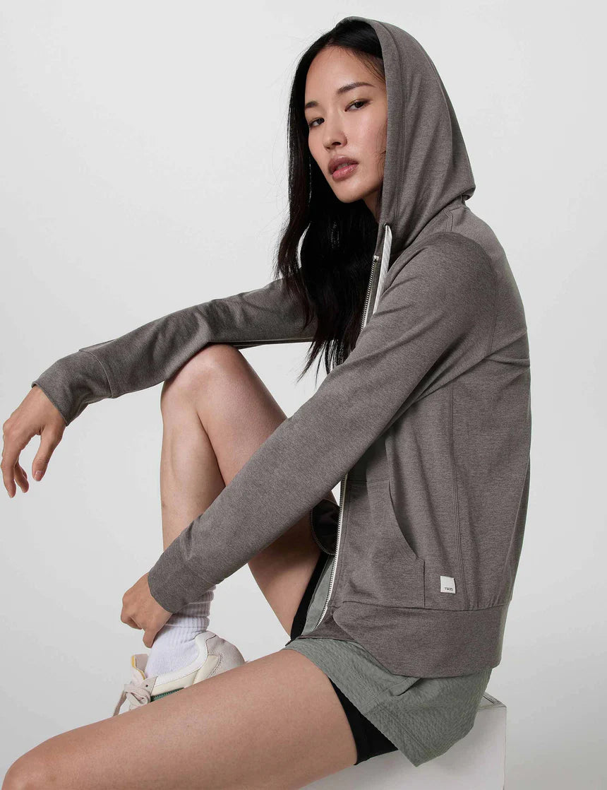 Vuori Halo Performance Hoodie 2.0 - Chia Heather