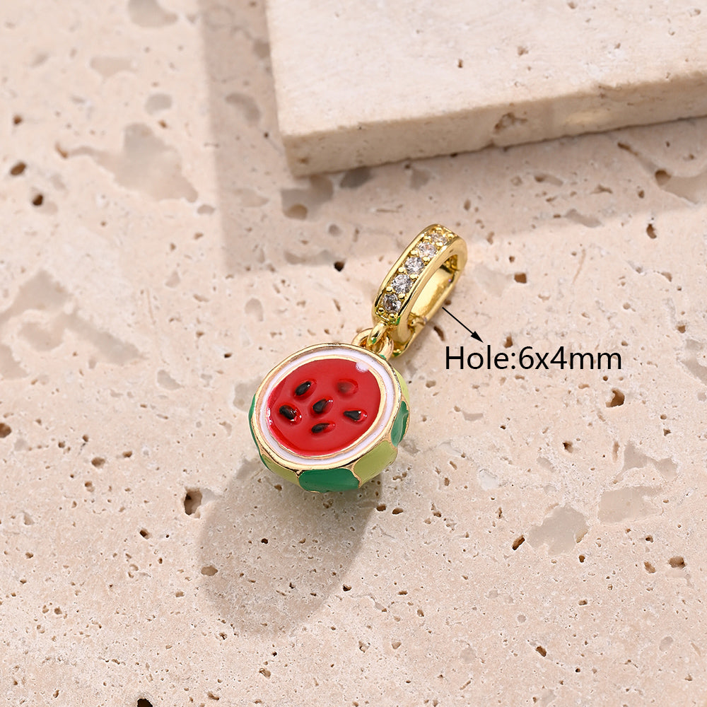 Fruit Clasp Pendants