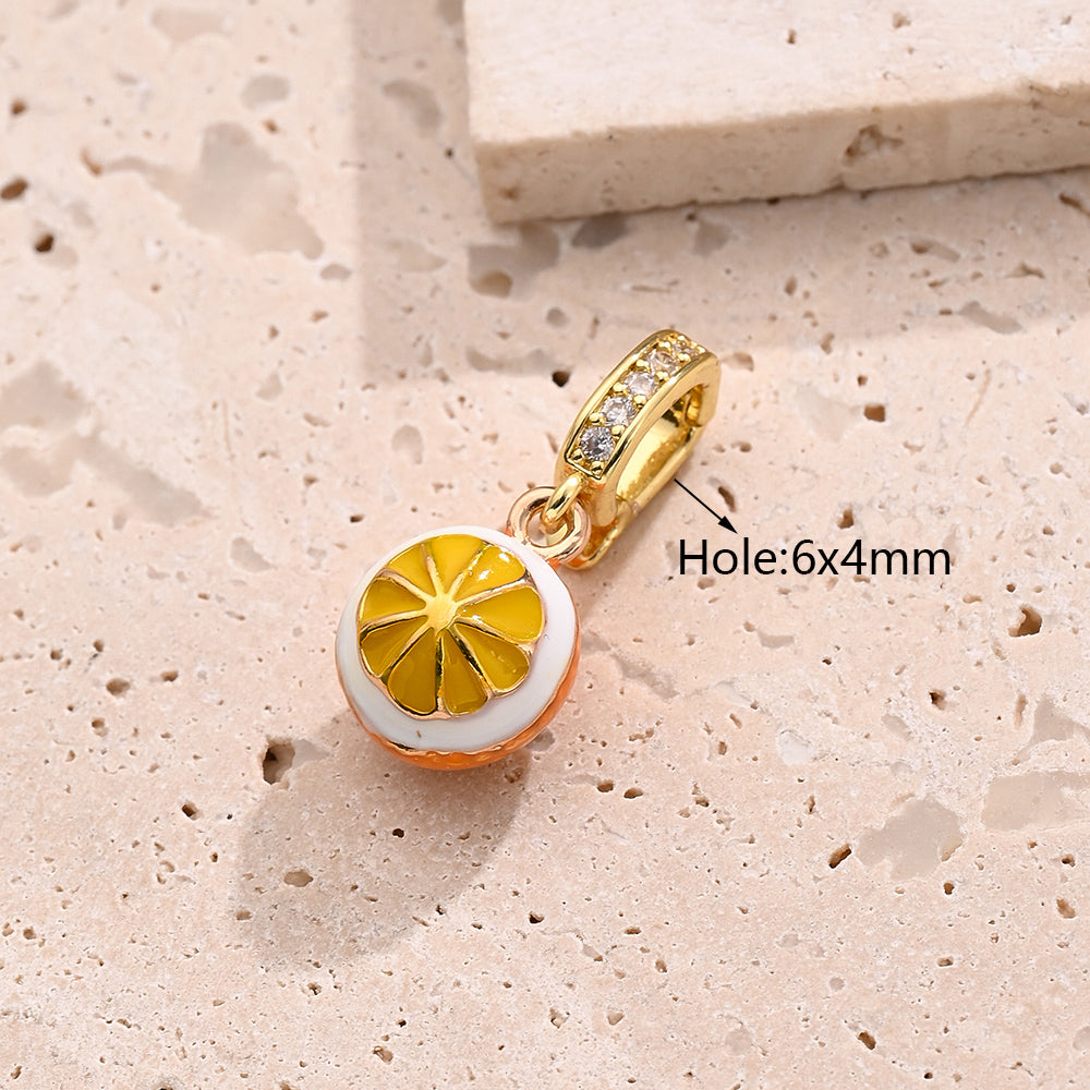 Fruit Clasp Pendants