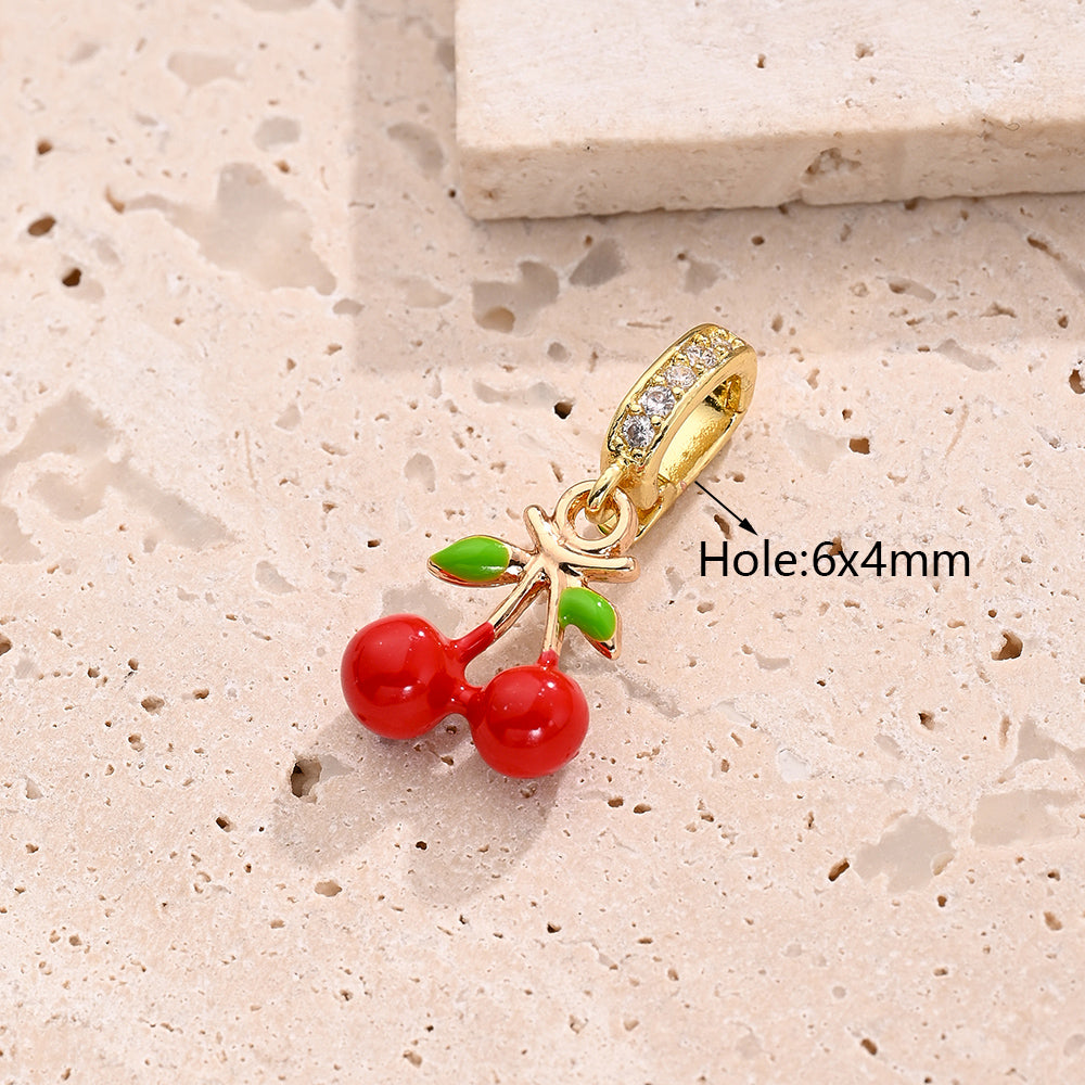 Fruit Clasp Pendants