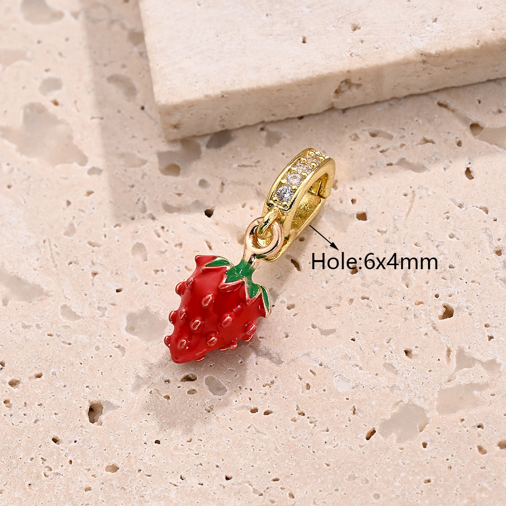 Fruit Clasp Pendants
