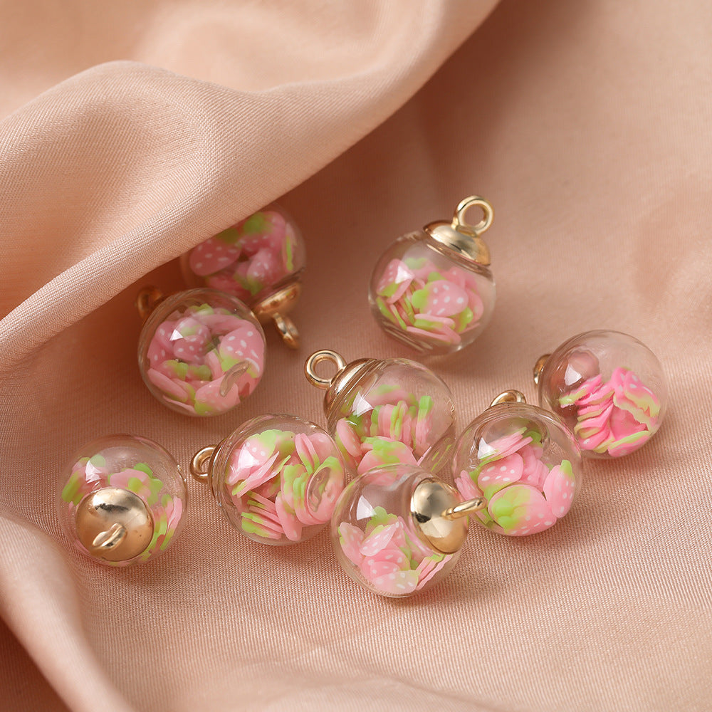 Glass Fruit Charm