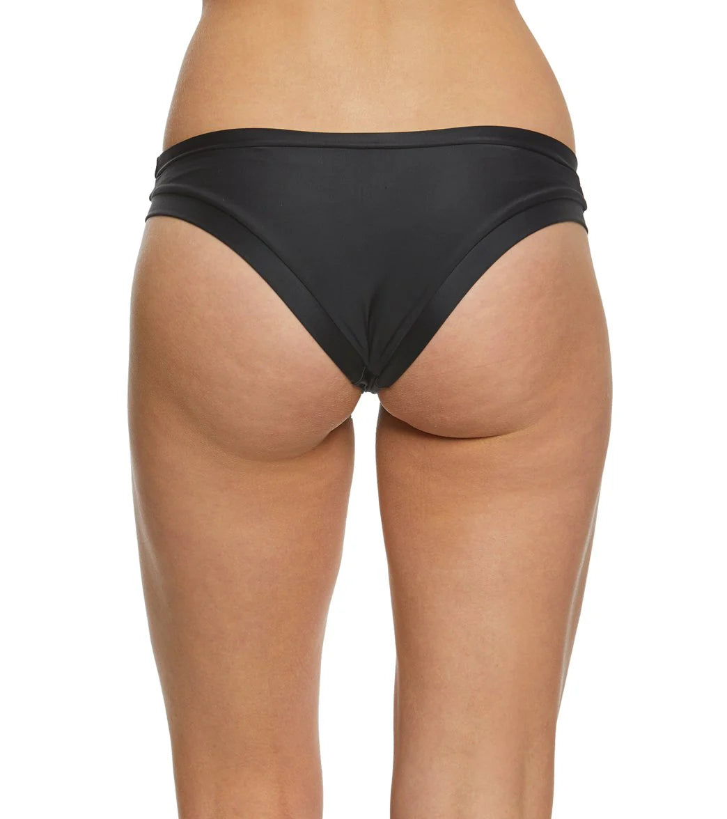 Body Glove Smoothies Audrey Low-Rise Bikini Bottom - Black