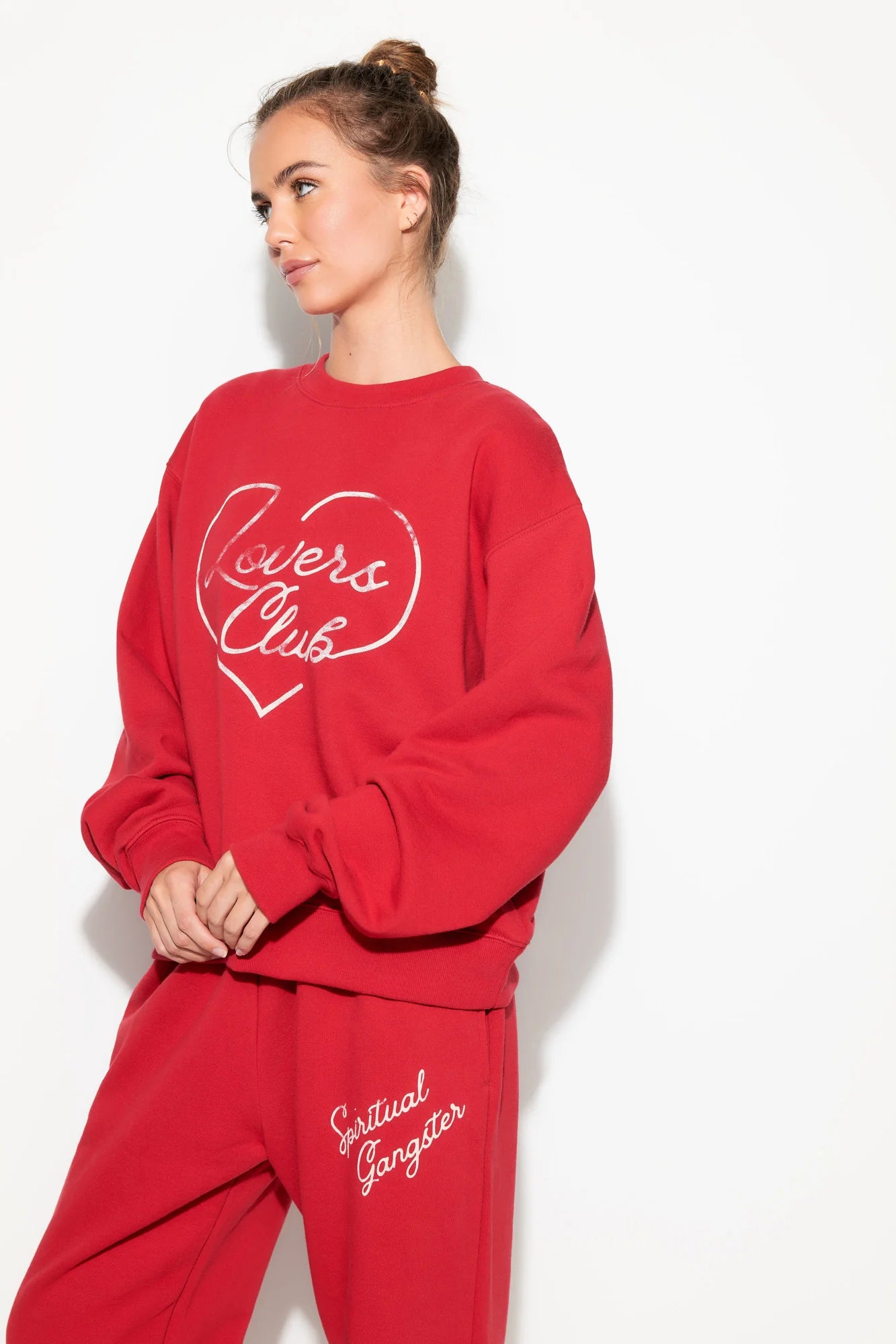 Spiritual Gangster &#39;Lovers&#39; La Brea Crew Sweatshirt