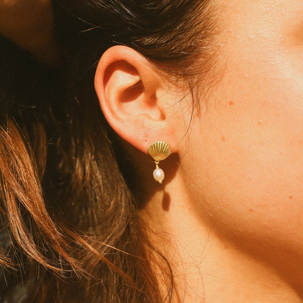 Pura Vida &#39;Island Pearl&#39; Earrings