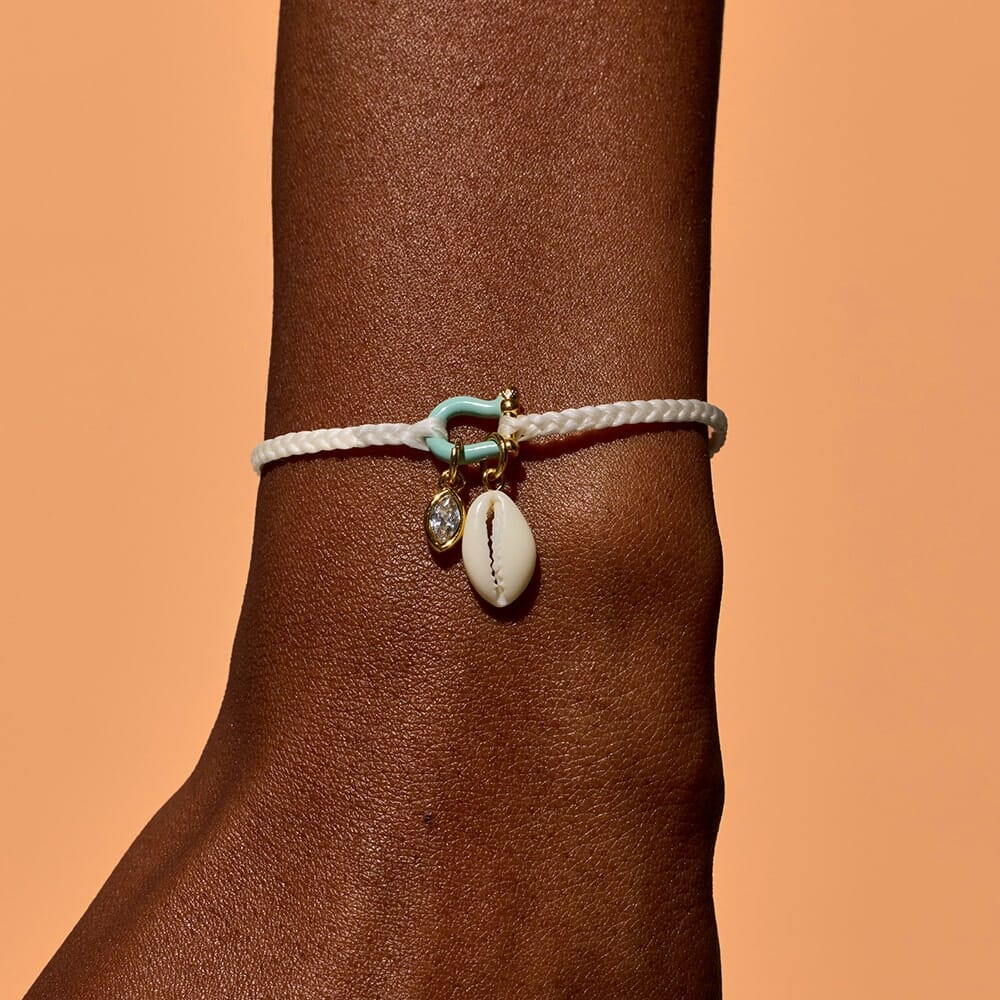 Pura Vida &#39;Low Tide Shell&#39; Charm Bracelet