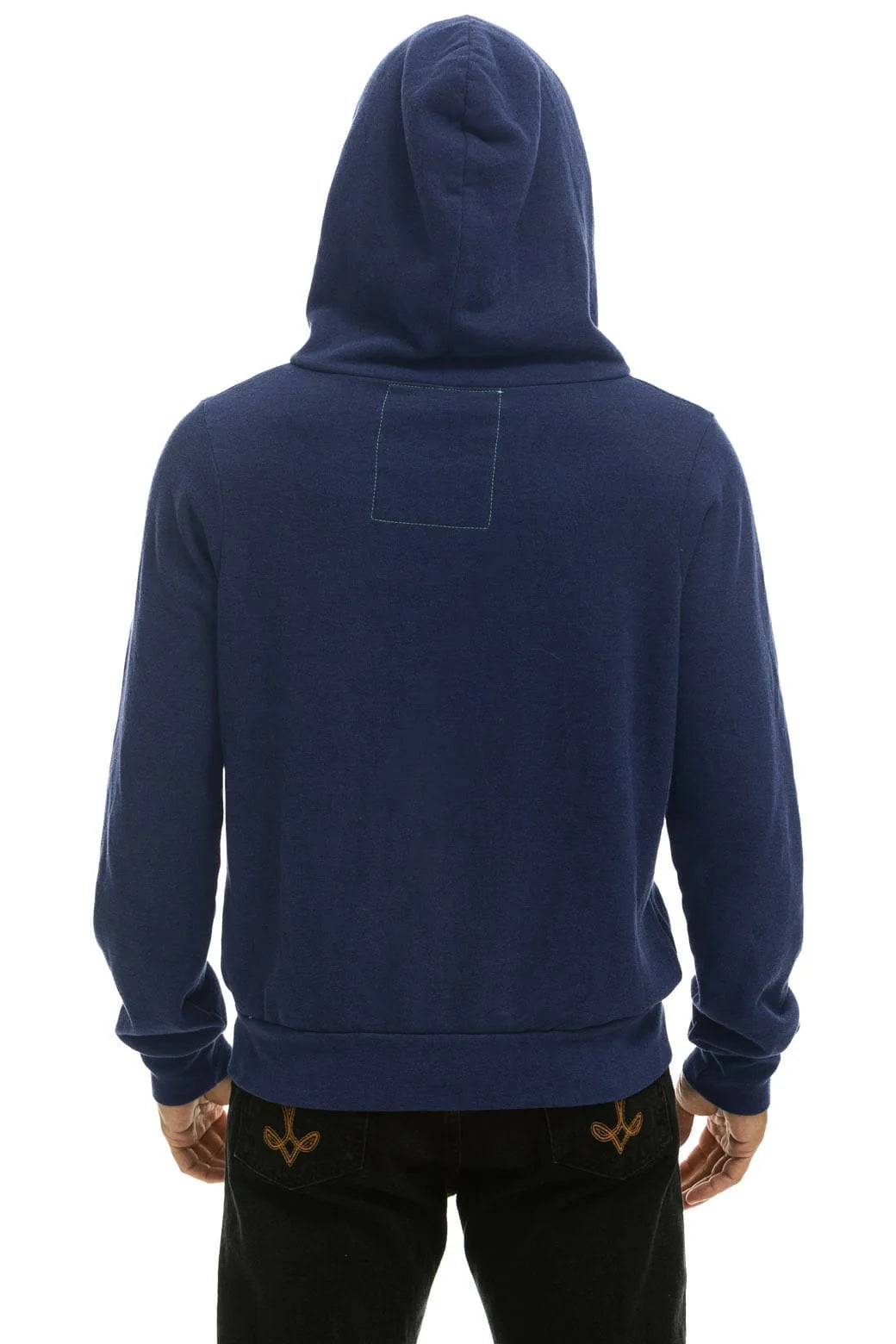 Aviator Nation Unisex Disco Zip Hoodie - Navy
