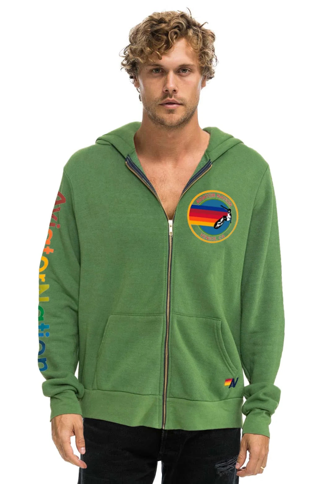 Aviator Nation Unisex Venice Hoodie - Palm