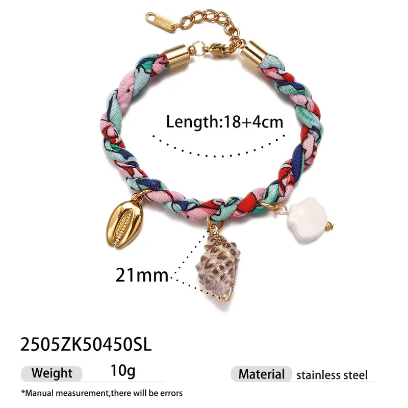 Bandana Shell Bracelet