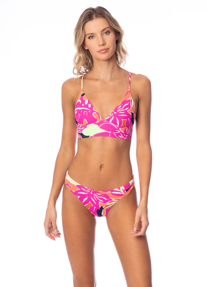 Maaji &#39;Jungle Reef&#39; Sublimity Regular Rise Classic Bikini Bottom