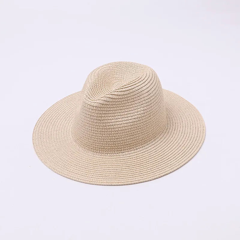 Woven Wide Brim Adjustable Hat
