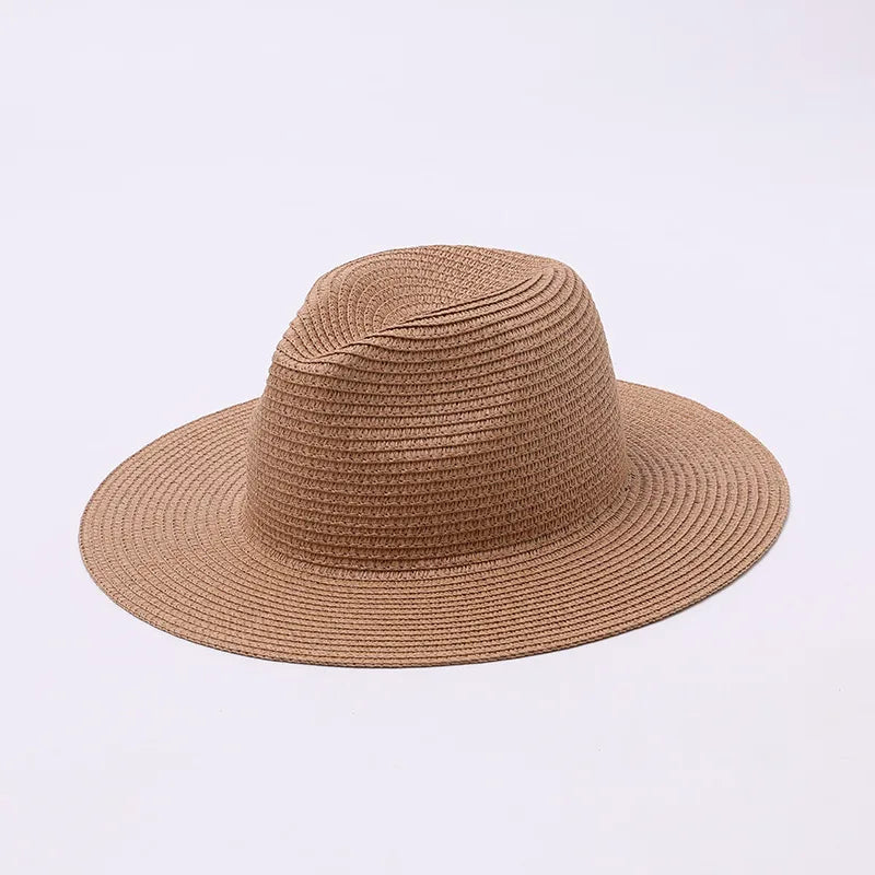 Woven Wide Brim Adjustable Hat
