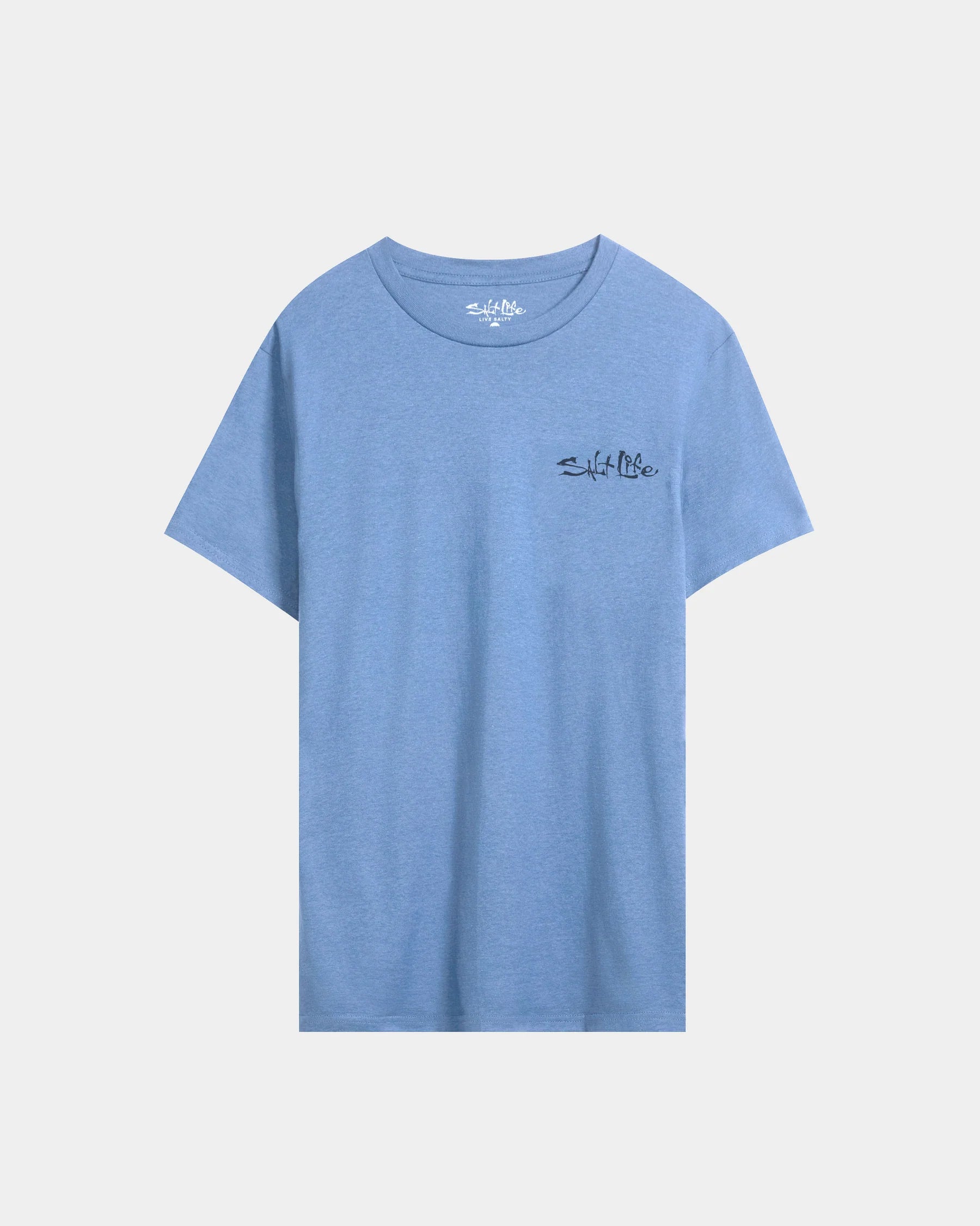 Salt Life Pin Up Salt Wash Tee - Azure Blue