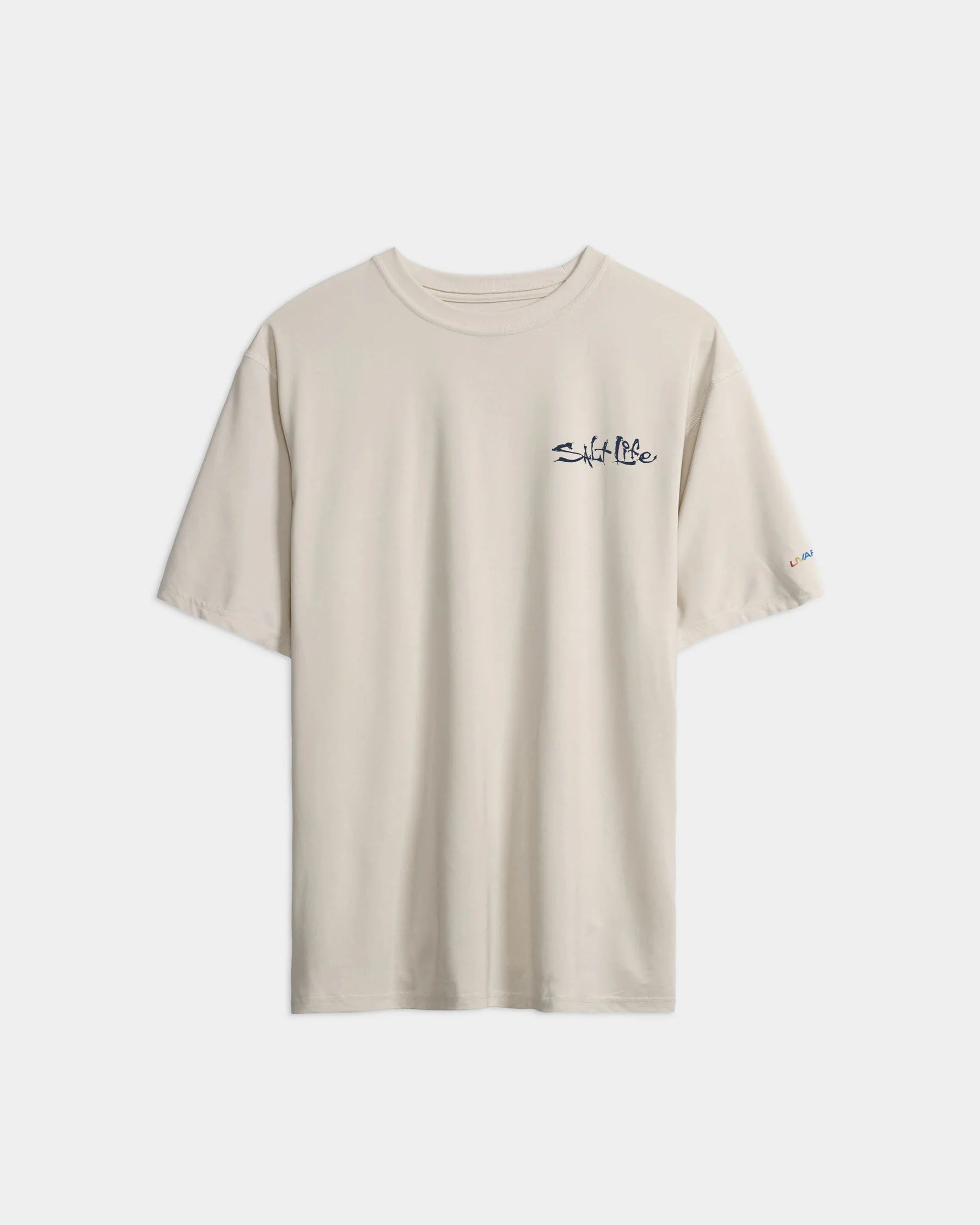 Salt Beach Therapy SLX Performance Short Sleeve Tee - Chalk Heather