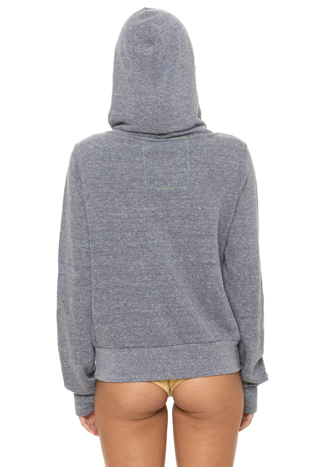 Aviator Nation Unisex Ninja Pullover Hoodie  - Heather Grey