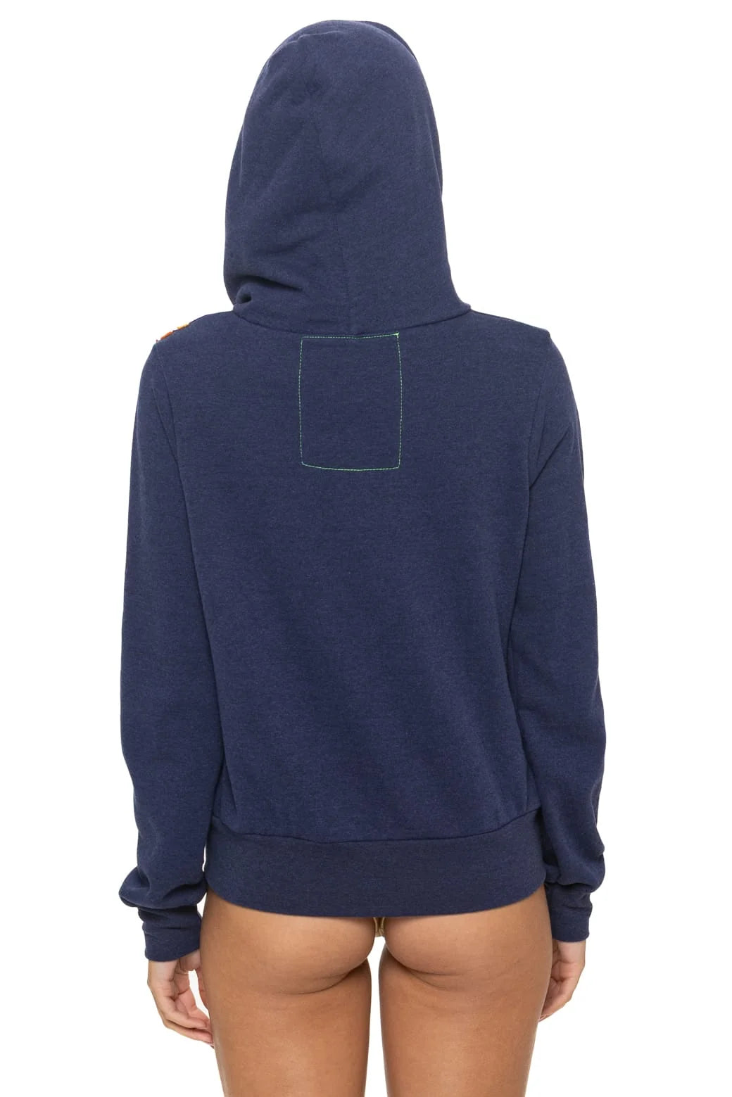 Aviator Nation Unisex Disco Zip Hoodie - Navy