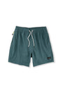 Island Haze Lavana 6“ Stretch Volley Shorts - Tidal Teal