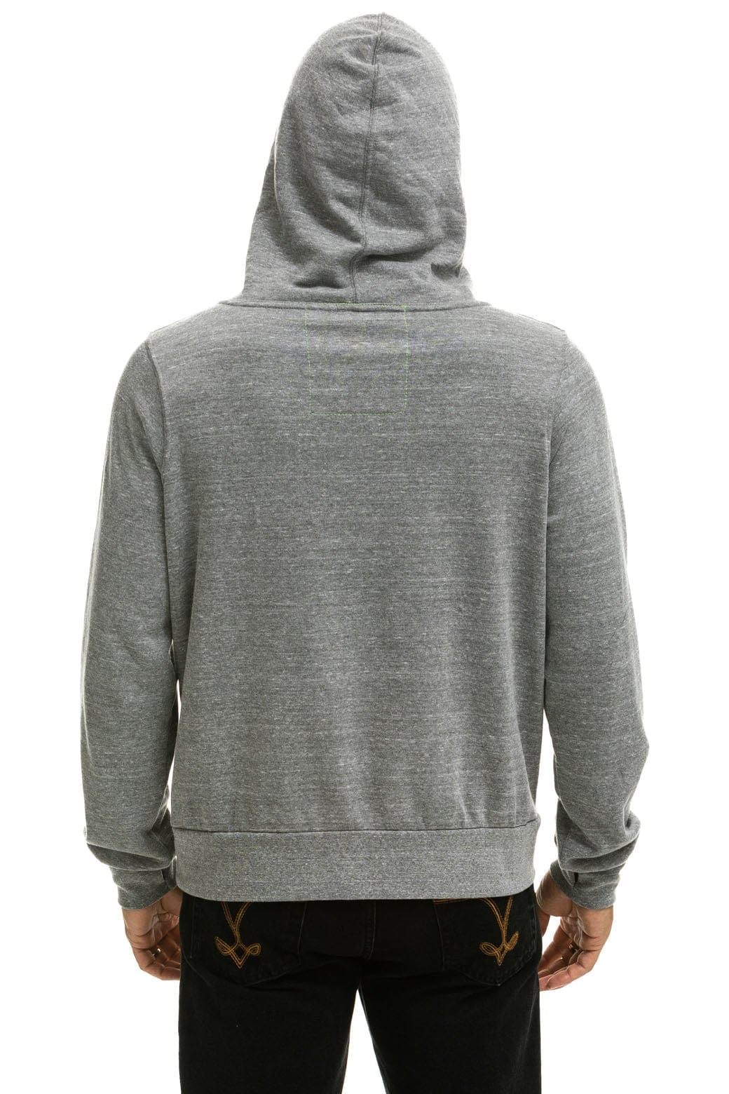 Aviator Nation Unisex Ninja Pullover Hoodie  - Heather Grey
