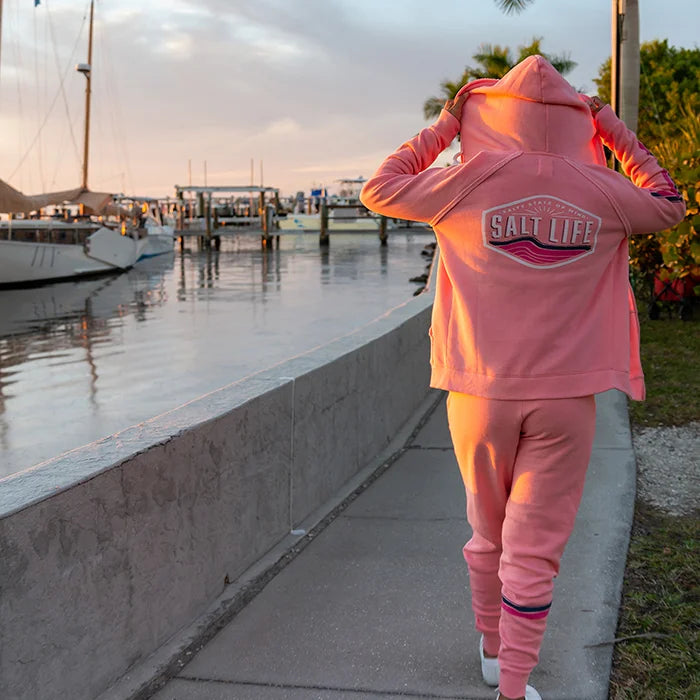 Salt Life &#39;Let it Go&#39; Sweatpants - Watermelon